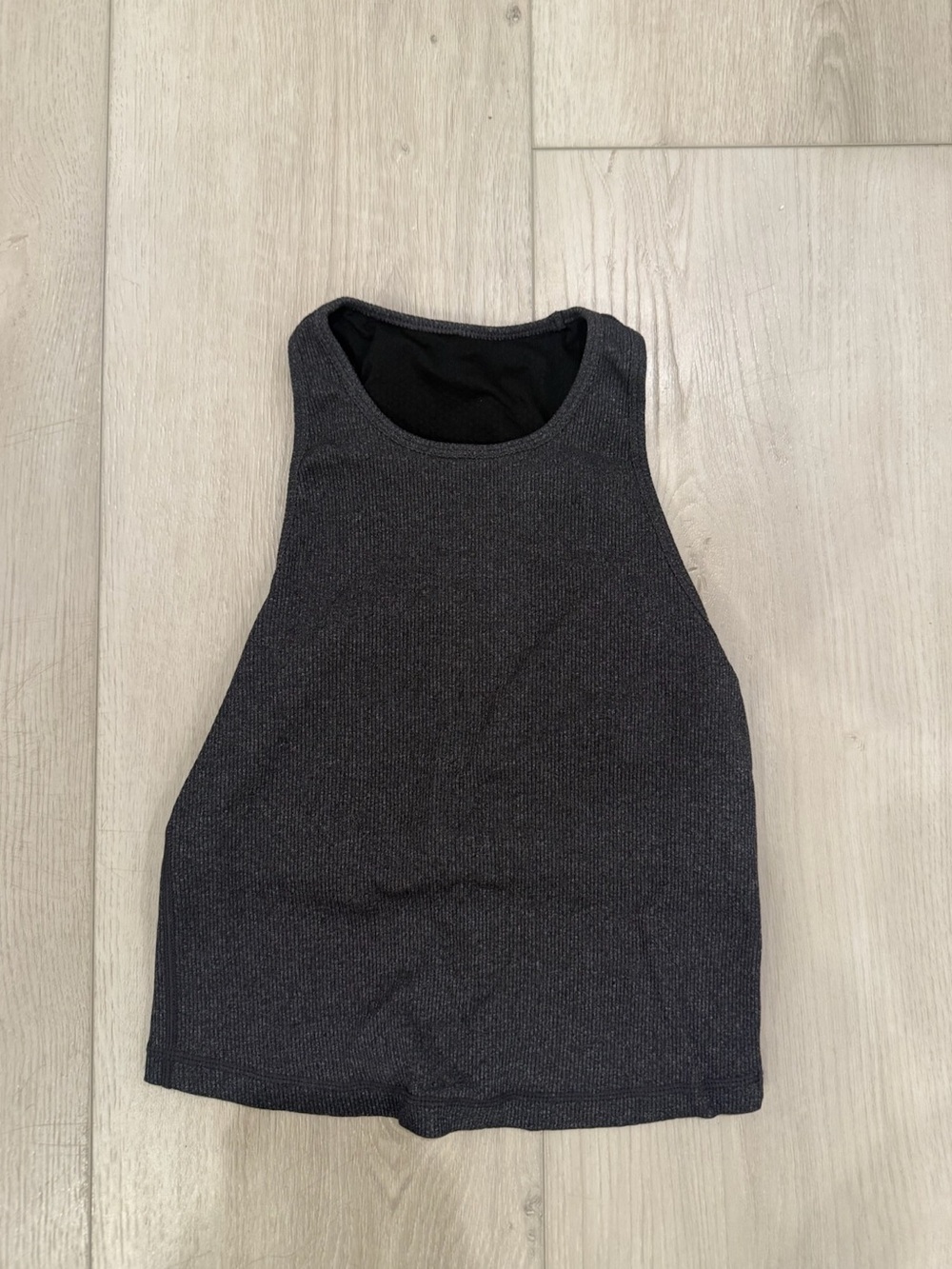 Vuori plyo tank ribbed charcoal